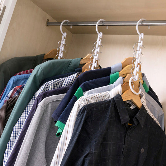 Organizador de Perchas Plusrobe (24 piezas)