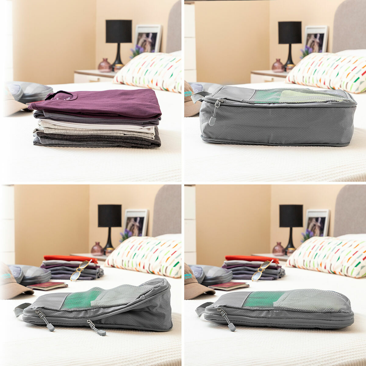 Bolsas de Compresión para Maletas Compakube (4 uds.)